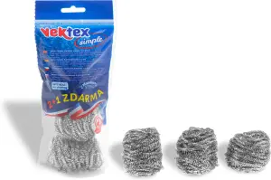 Vektex Simple Nerezová drátěnka 15 g, 3 ks